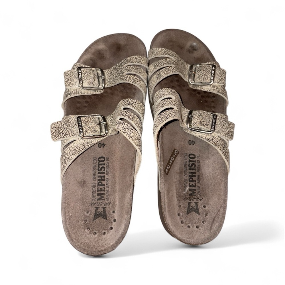 Mephisto Helisa Good Strap Cork Bottom Sandal - Picture 5 of 5